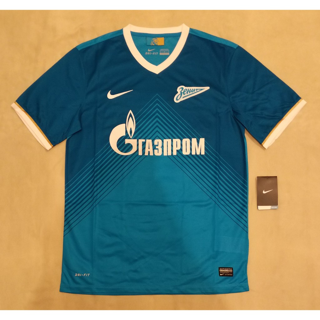 Jersey Original Zenit Saint Petersburg Home 13/14 2013 2014 Kit Shirt Official BNWT