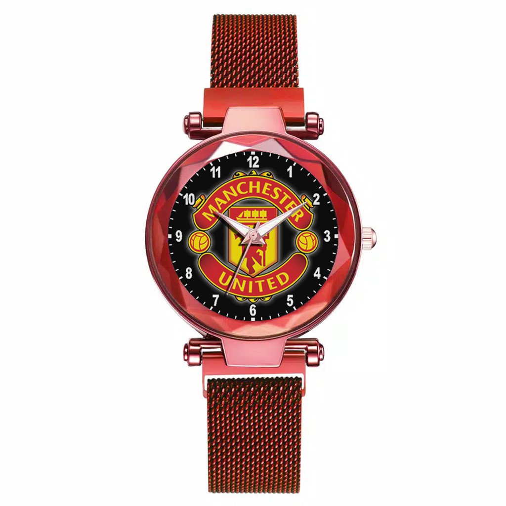 Jam Tangan Wanita Custom - MU 2 Free Box &amp; Batre Cadangan