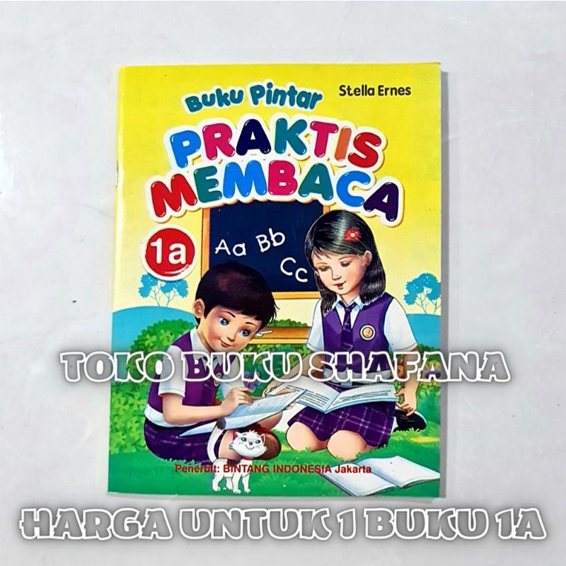 Buku Anak - Paket Lengkap Buku Pintar Praktis Membaca Jilid 1A Sampai 3B Untuk PAUD TK dan SD Penerbit Bintang Indonesia