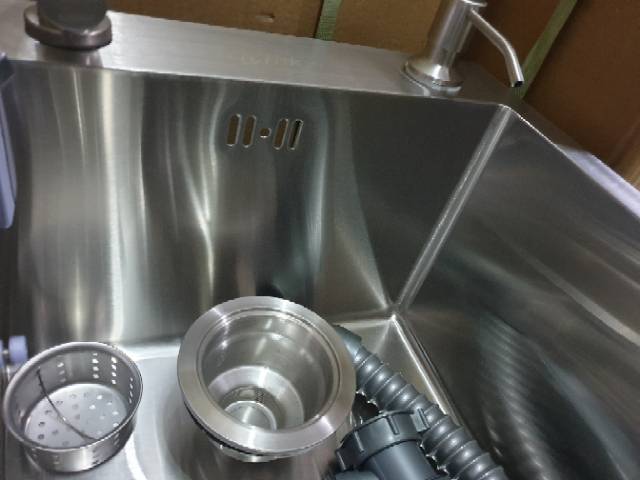 bak cuci piring thsink stainless SUS304 60X45 PAKET LENGKAP