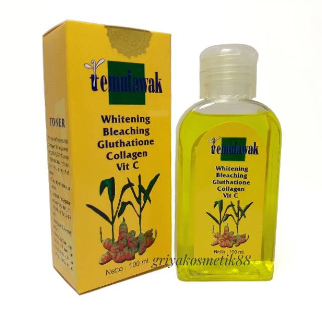 ( bpom ) TEMULAWAK TONER BESAR (100 ML) ORIGINAL