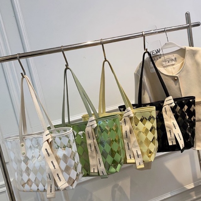 ( 2PC 1KG ) GTBI998878908 New Arrival  !!!  Tas Tote Bag Wanita Import  Premium Terbaru+WALLET+SALL