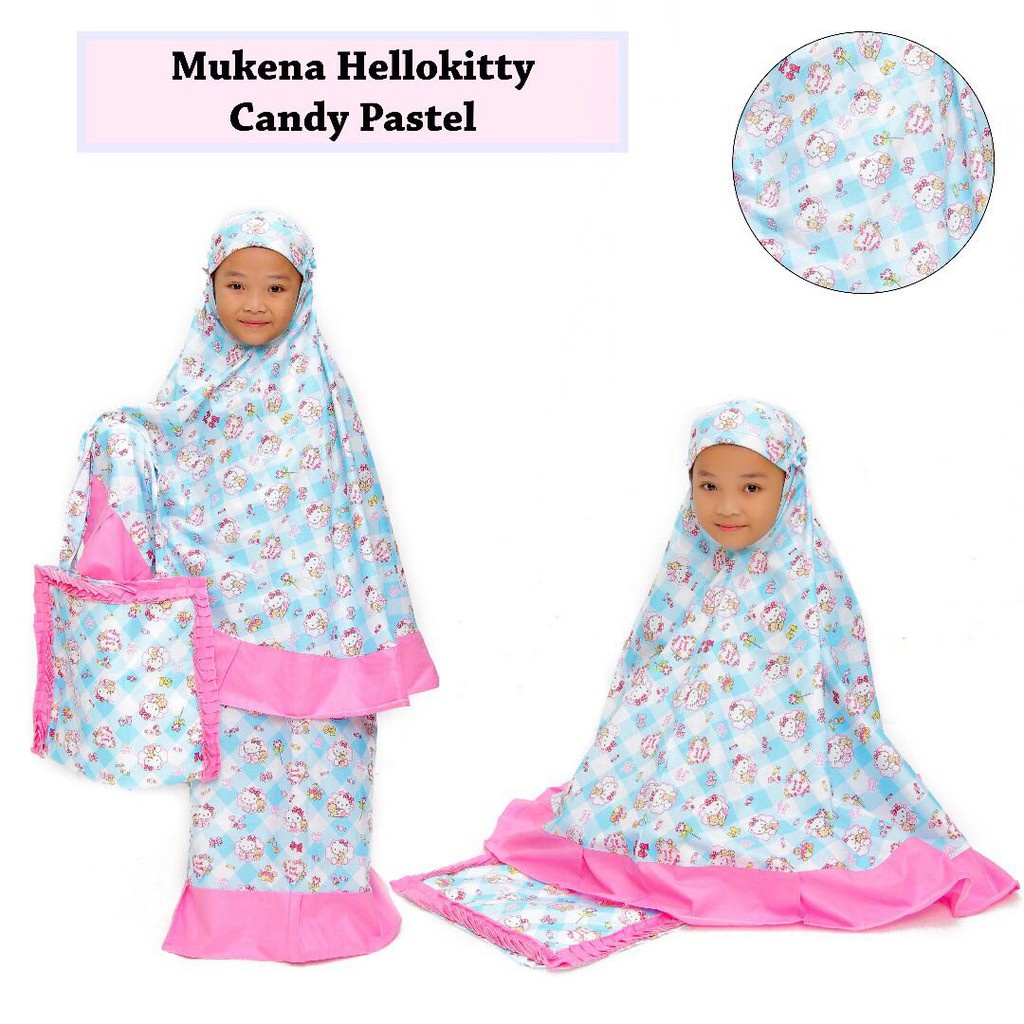KEKINIAN mukena anak+tas dengan motif karakter yg lucu-lucu COD PUSAT MUKENA ANAK MURAH GROSIR D7F7 