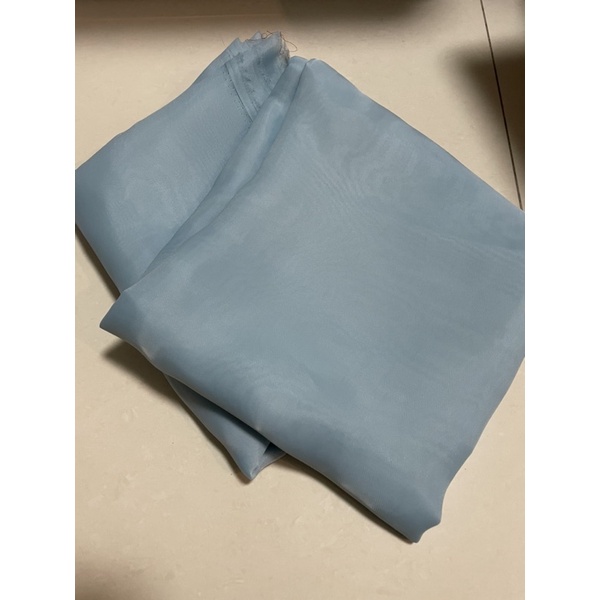 Kain Organza Dusty Blue 5m