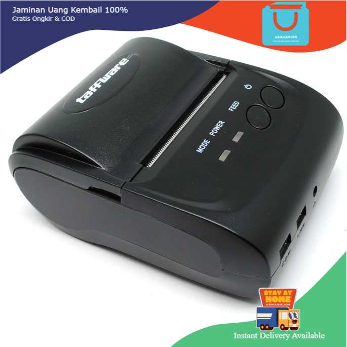 

Zjiang Printer Resep Thermal Bluetooth - ZJ-5802DD