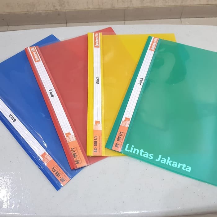 

Business File / Map Acco Plastik Ukuran Folio ( F4 ) Merk Esbee ( Isi 12 lbr )