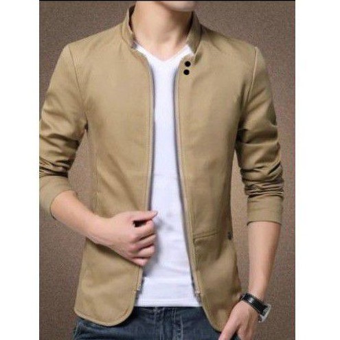 Jas/blazer drill pria casual formal model mc
