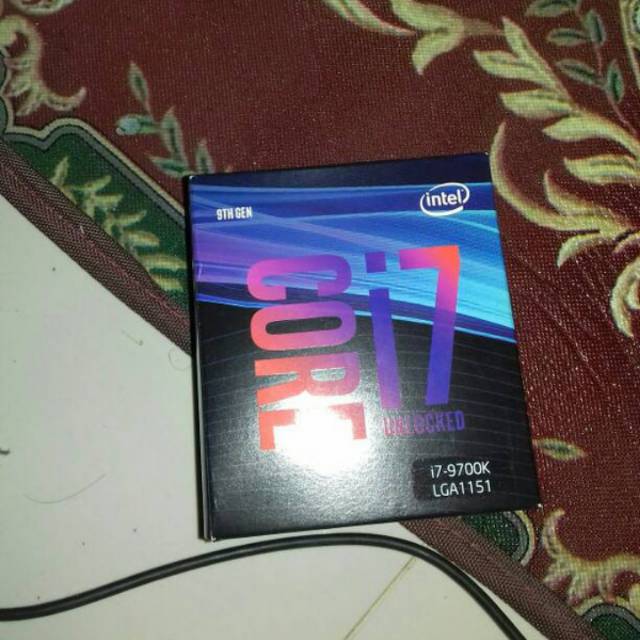 Core i7 gen 9700