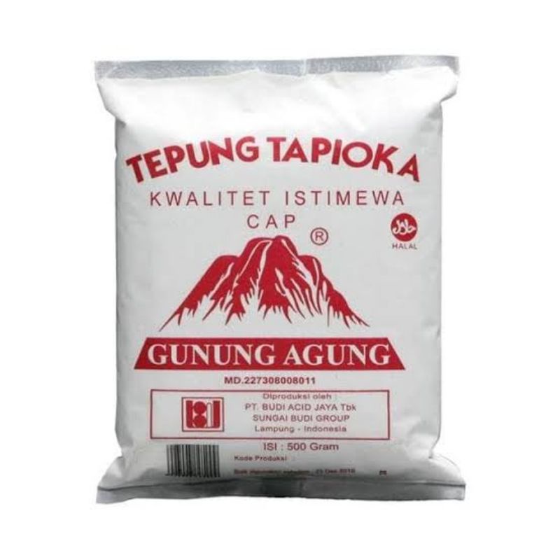 

Tapung Tapioka Cap Gunung Agung 500 Gram