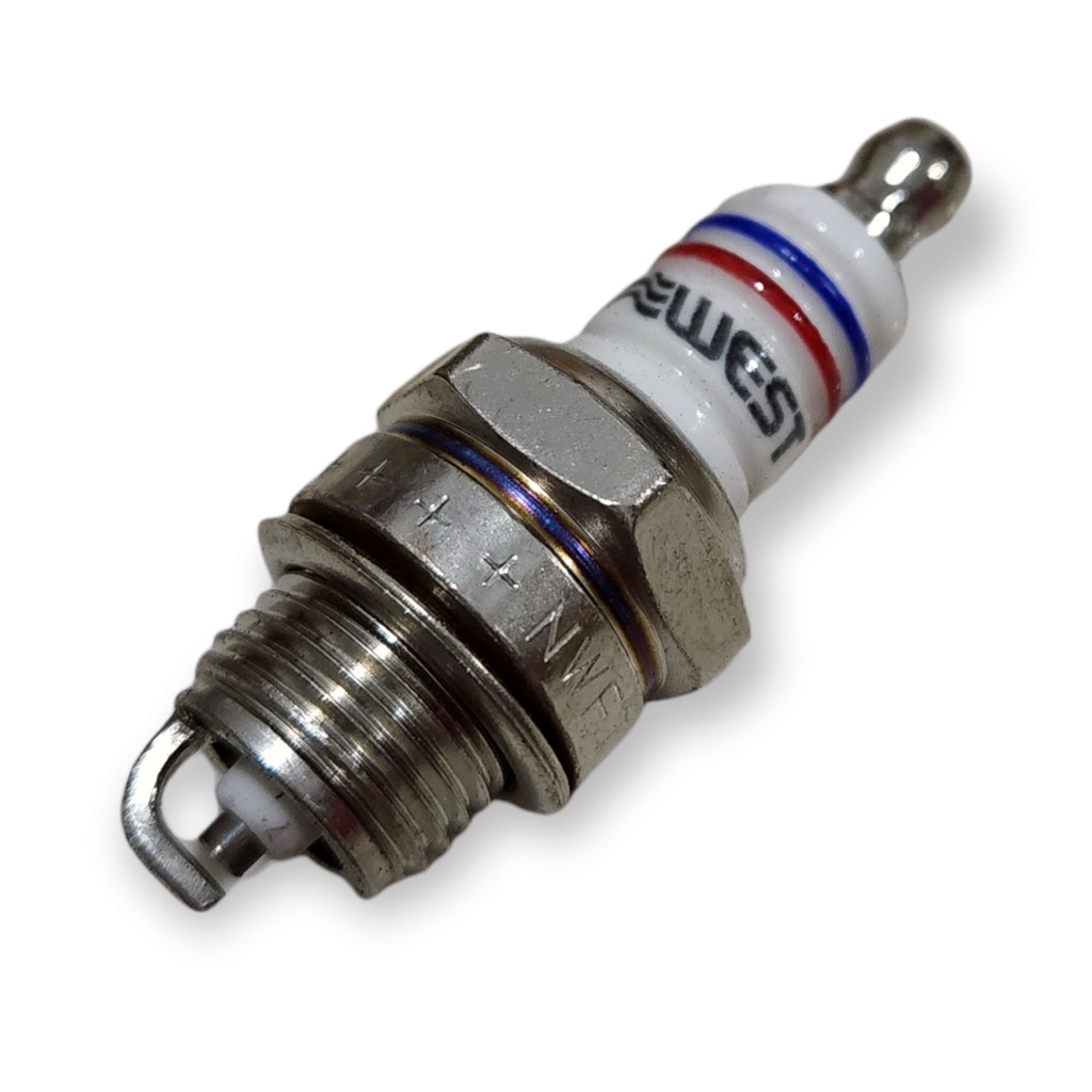 Busi Pendek Mesin Potong Rumput 2 Tak New West Spark Plug NWF7 328 Gergaji Mesin Senso 5800