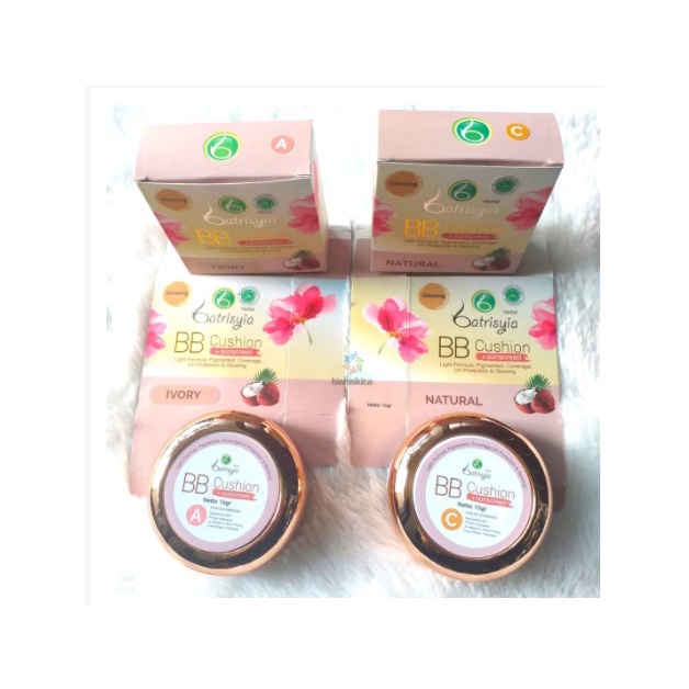 Batrisyia BB Cushion plus Sunscreen NATURAL