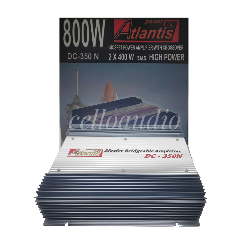 Power Amplifier 2 Channel Atlantis DC 350N Mobil DC-350N