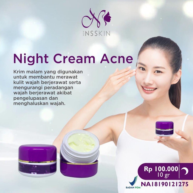 NIGHT CREAM ACNE NSSKIN