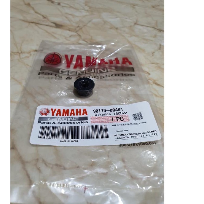 Ready Stock MUR BAUT LEHER KNALPOT RX KING F1ZR ASLI ORI YAMAHA 90179-08491