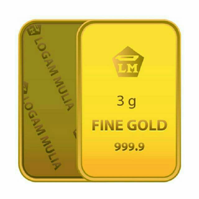 Logam Mulia Antam 3 gram