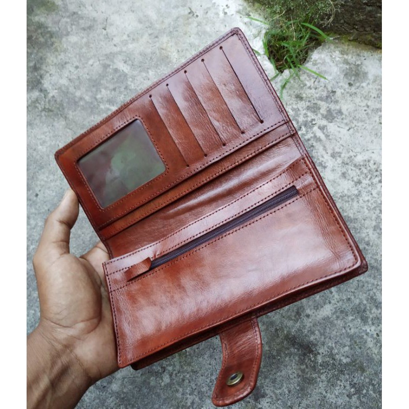 DOMPET HANDPHONE KULIT SAPI PRIA/WANITA