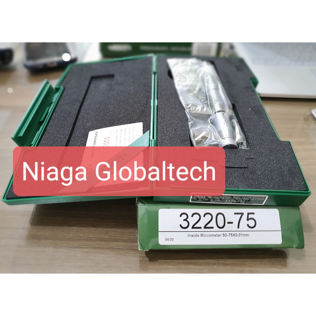 

INSIZE 3220-75 INSIDE MICROMETER MIKROMETER DALAM 50-75MM INSIZE