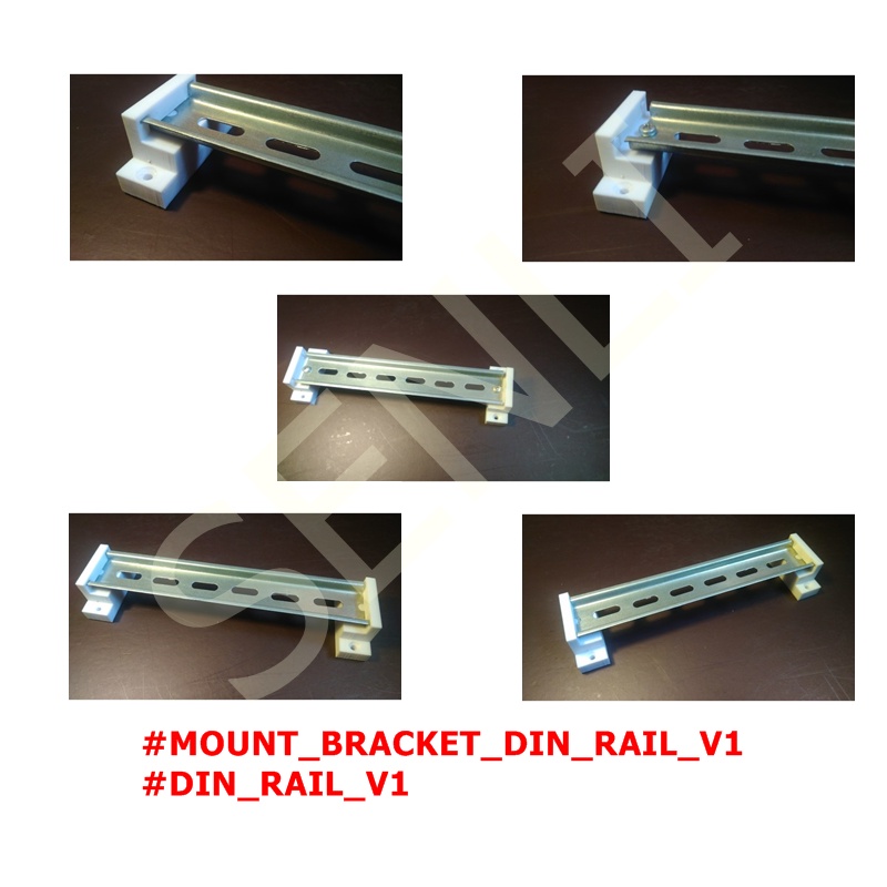 Mount Bracket Din Rail V1