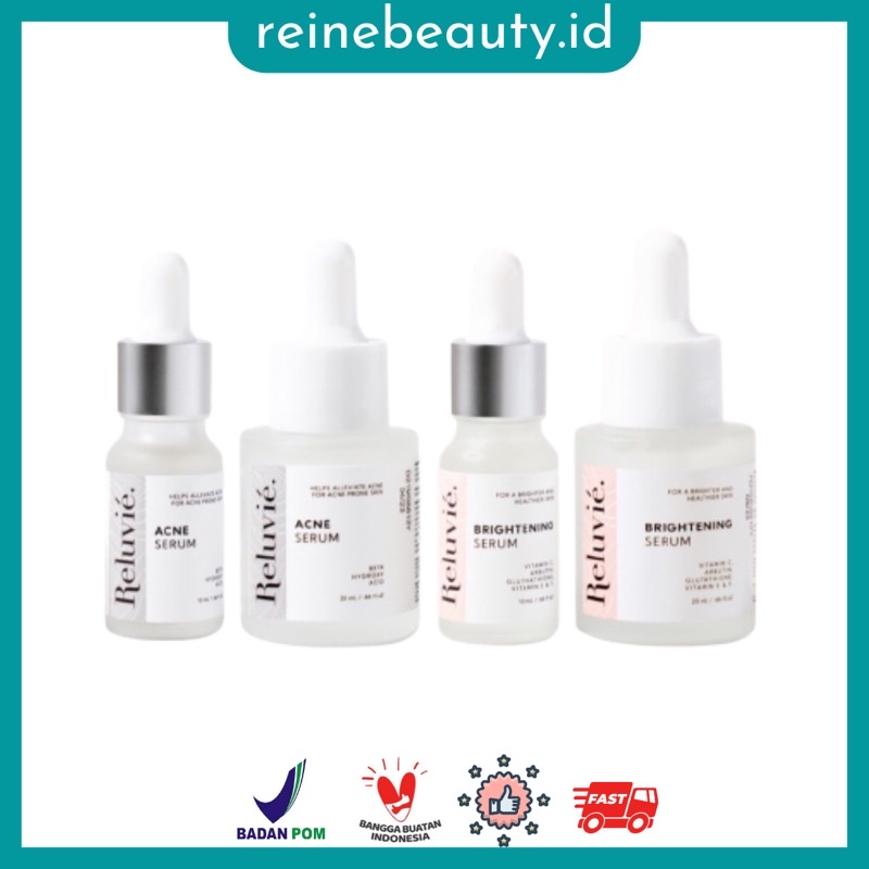 RELUVIE Acne Serum | RELUVIE Brightening Serum 10ml 20ml