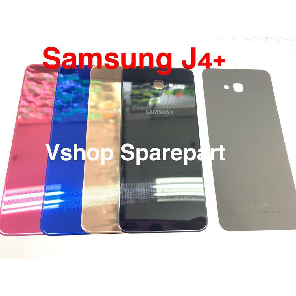 Backdoor Back Door Tutupan Baterai Casing Belakang Samsung J4 Plus