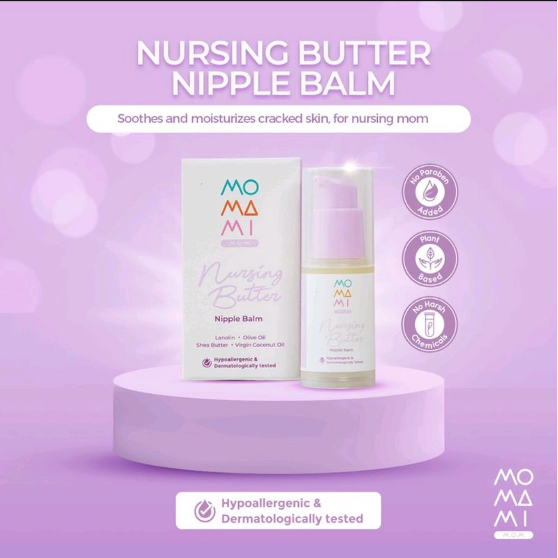 MOMAMI MOM Nursing Butter Nipple Balm