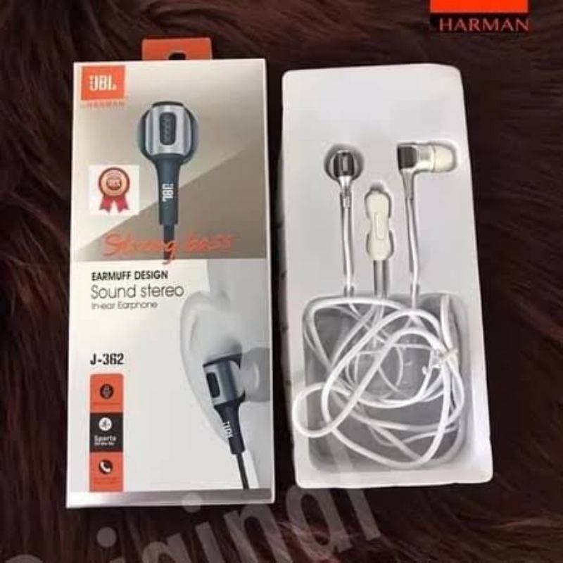 HF HEADSET JBL Premium J-362 Super bass,Earphone JBL