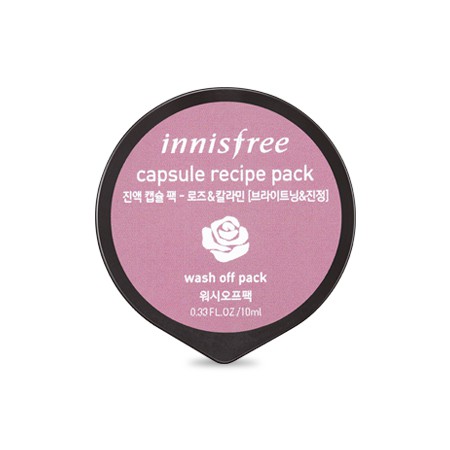 Innisfree Capsule recipe pack - Rose &amp; Calamine 10 ML