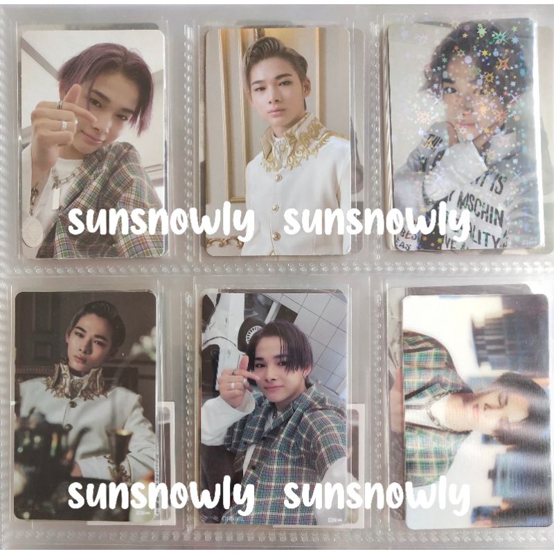 PC PHOTOCARD LENTI LENTICULAR LD LUCKY DRAW NIKI ENHYPEN UP DOWN SOUNDWAVE POWERSTATION