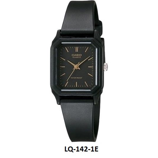 Casio Original LQ-142 Series (Jam tangan wanita - karet - Analog) Tanpa Kotak Mika