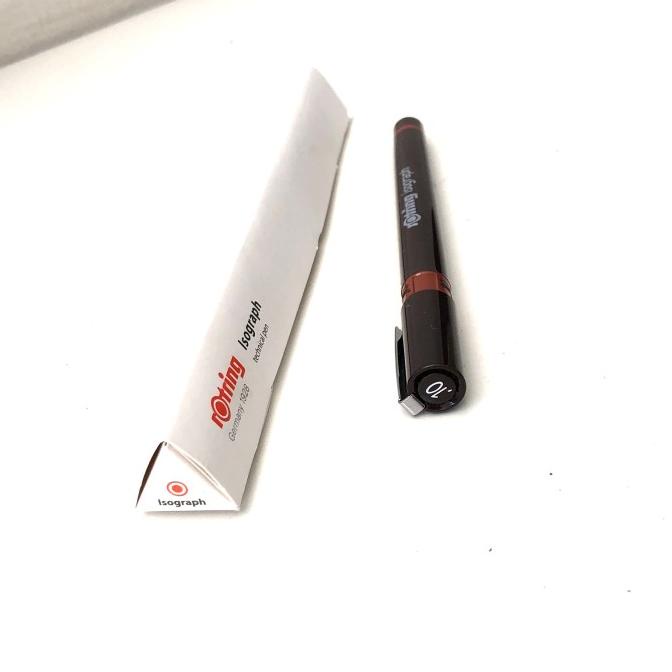 

ROTRING ISOGRAPH RAPIDO 0,1 mm ---Terbaru---
