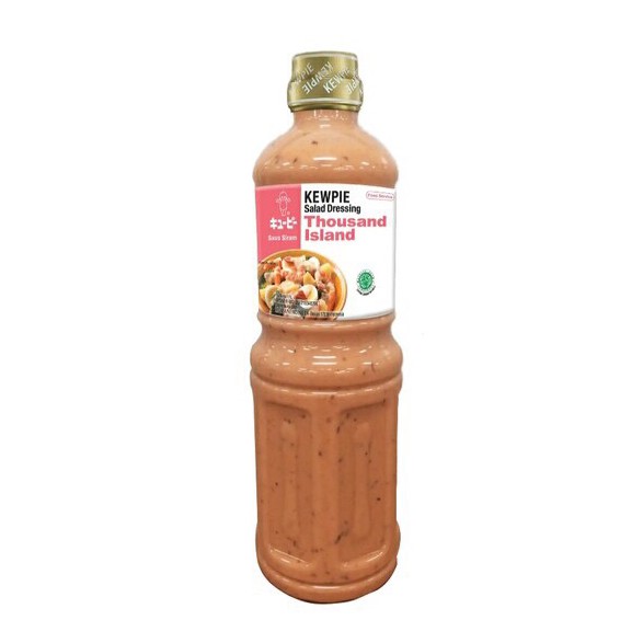 Kewpie THOUSAND ISLAND 1 Liter Salad Dressing Saus Siram Khas JEPANG