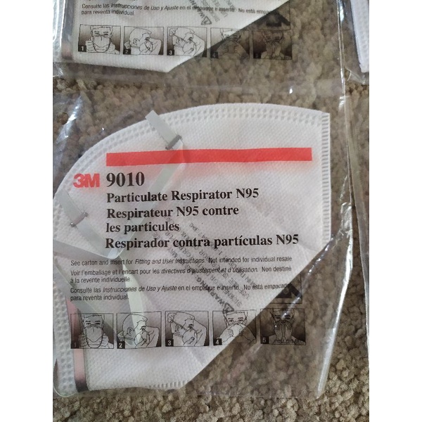 masker 3M 9010 particulate respirator n95