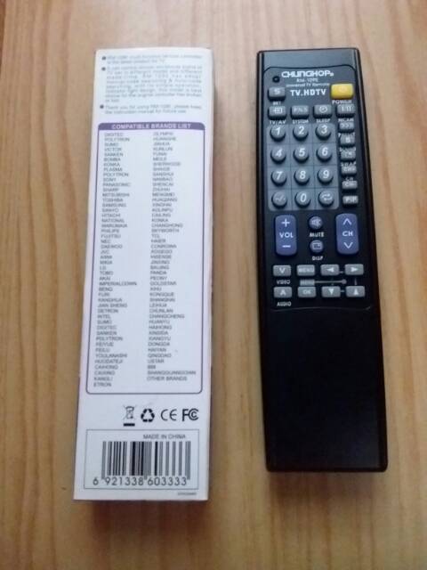 Remote TV Universal Chunghop RM-109E