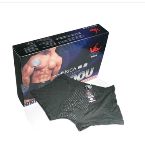 Celana Dalam Vakoou Vakau Vakou Celana Boxer Magnet Terapi Pembesar Mr.P Kesehatan Pria Ampuh Original 100%