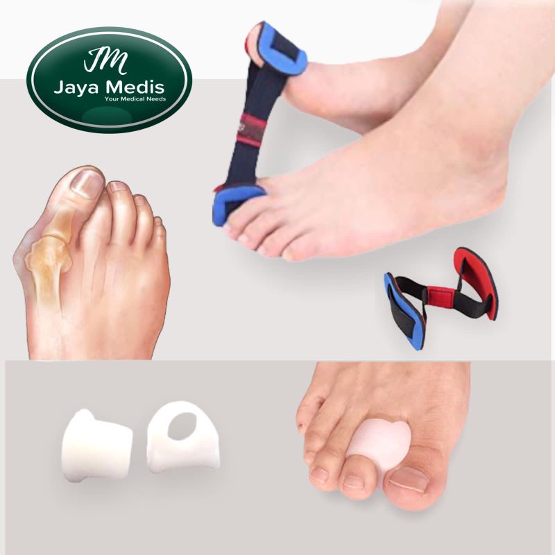 Pemisah Jari Kaki Korektor Hallux Valgus - Bunion 7 Pcs