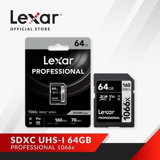 Lexar Professional 1066x SDXC up to 160/120 MB/s - 64GB