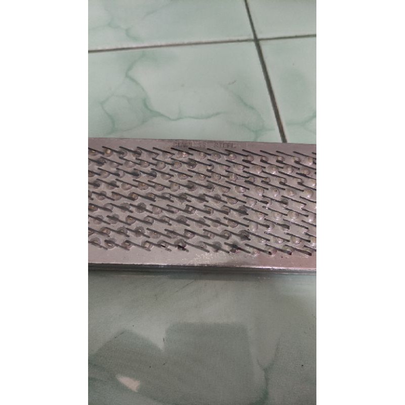 sarangan saringan padi screen N70 stainless (monel) satu set (isi 6 biji) nok utuh dan nok pecah