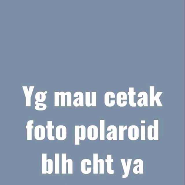 

Foto polaroid kertas glossy isi 25 pcs