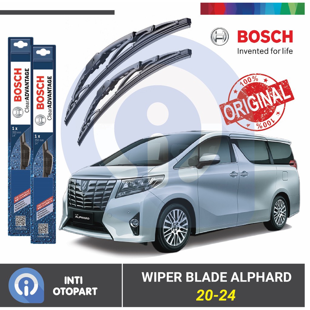 Wiper Blade ALPHARD (Bosch Advantage frame) (14" & 26")
