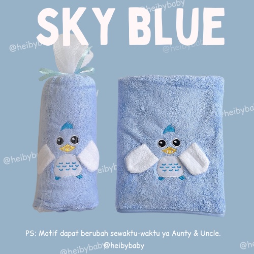 Cotton Candy Baby Towel / Handuk Bayi / Kado Bayi / Kado Lahiran - Character Mix