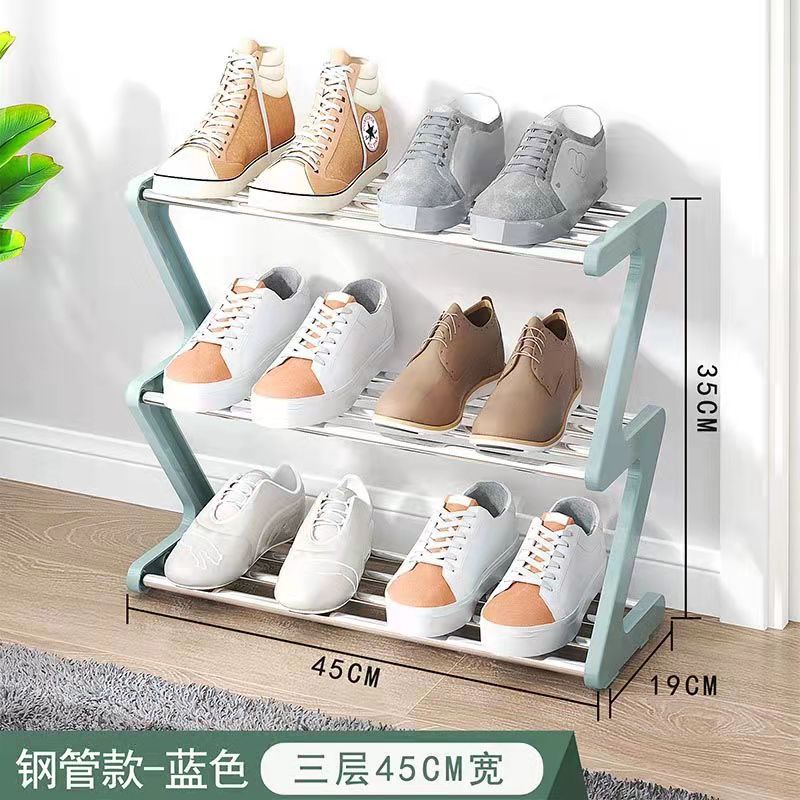 RAK SEPATU ZIGZAG/ RAK SANDAL 3 SUSUN/ RAK SEPATU SERBAGUNA Z SHAPE SHOE RACK