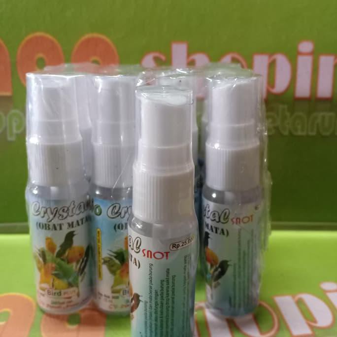 Bio Snot Crystal Spray Obat Mata Semua Burung Lovebird Muray Kucing An 