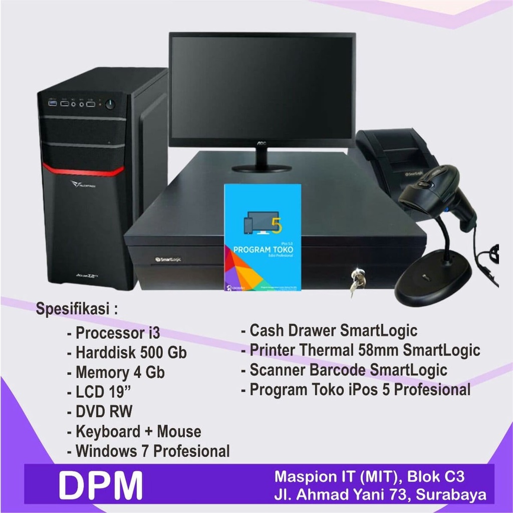 PAKET KASIR iPOS 5 PROFESIONAL