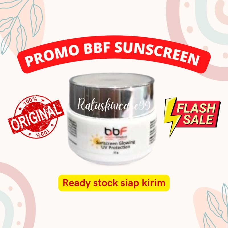 SUNSCREEN BBF SUNSCREEN GLOWING BBF SUNSCREEN BABYFEE ESTHETICAL