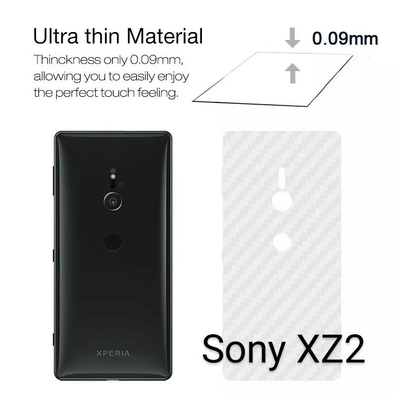 Skin Carbon Graskin Untuk Sony Xperia xz2 SoftBank Global