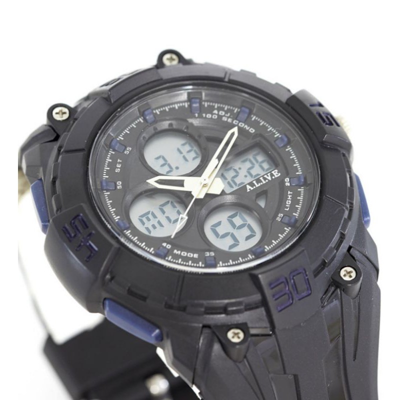 Alive Jam Tangan Masimo Black