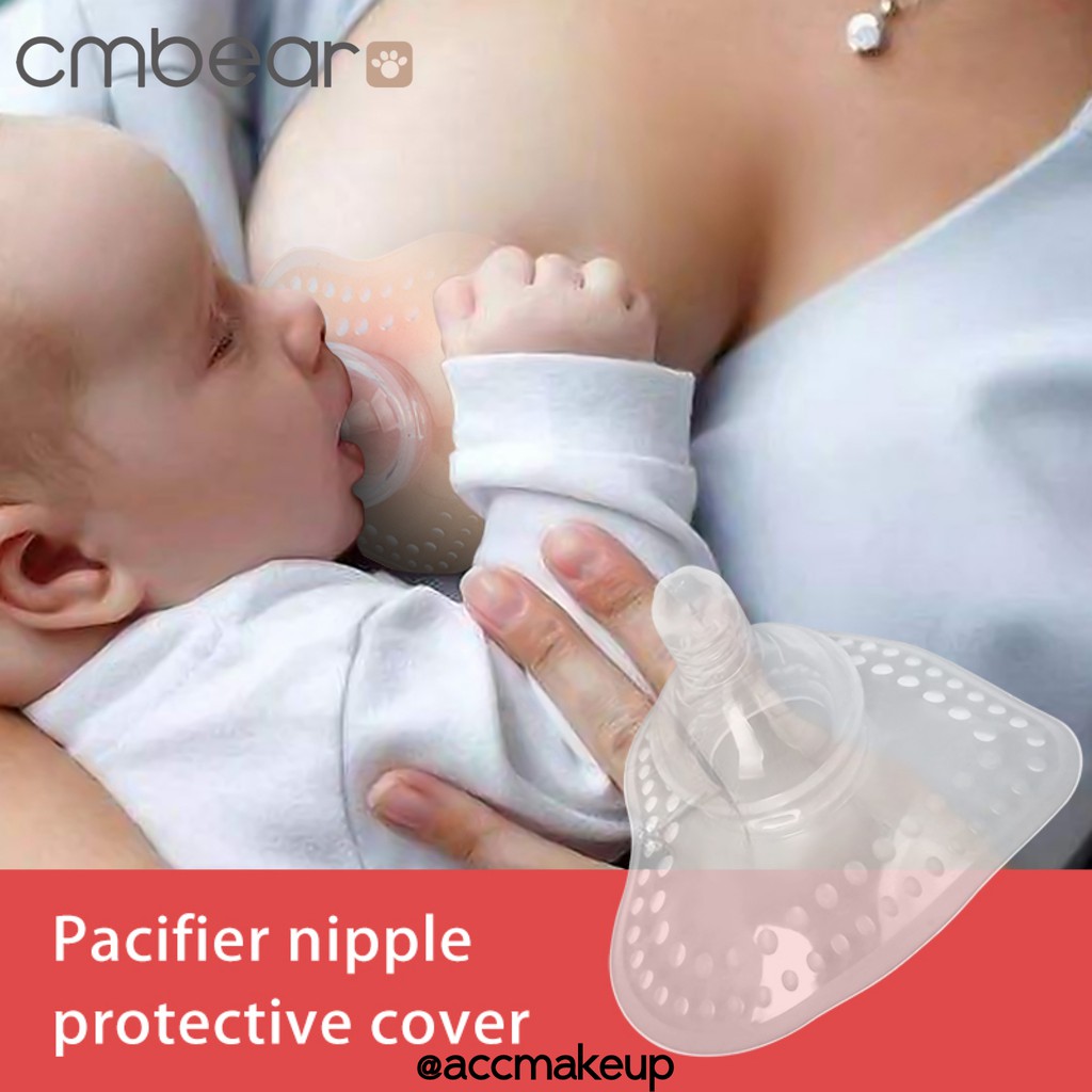 Cmbear 1 Pc Silicone Nipple Protector Feeding Mothers Shields Nipple Protection ZRB-1901