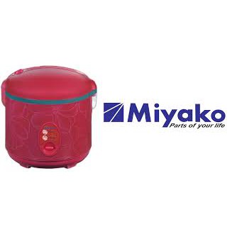 miyako mcm-508 r magic com 1.8 liter / mcm508 red rice cooker miyako