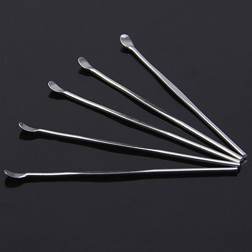 [Jianxin] 5 Pcs Stainless Steel Ear Pick Wax Curette Remover Cleaner Care Tool Earpick