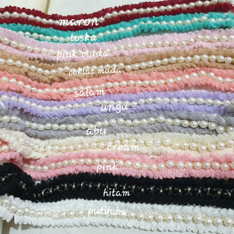 Renda Tile Mutiara+-28yard